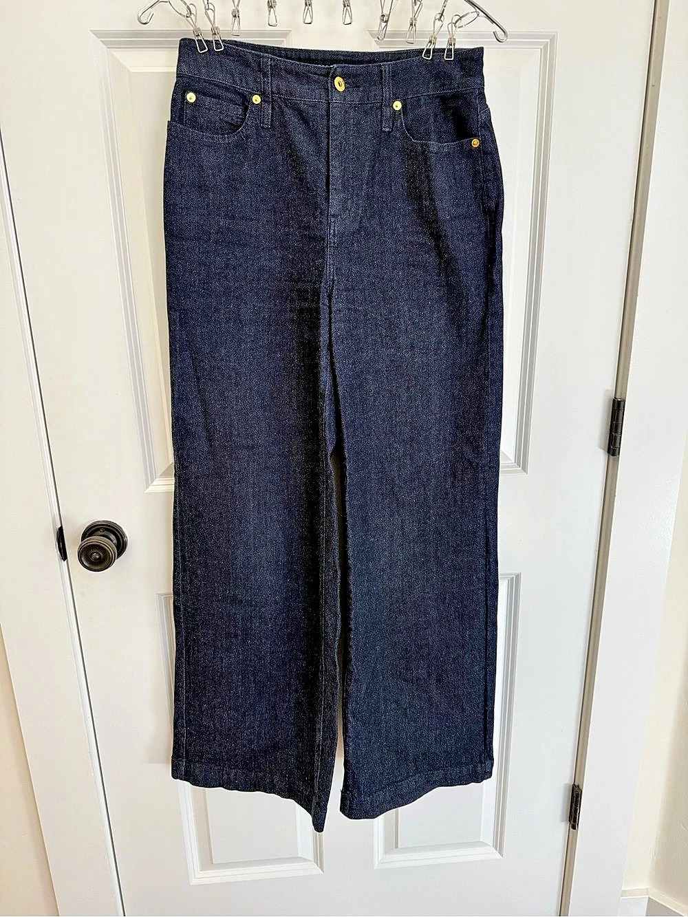 INC Wide Leg Jeans in Blue Waist 8/29 Like New